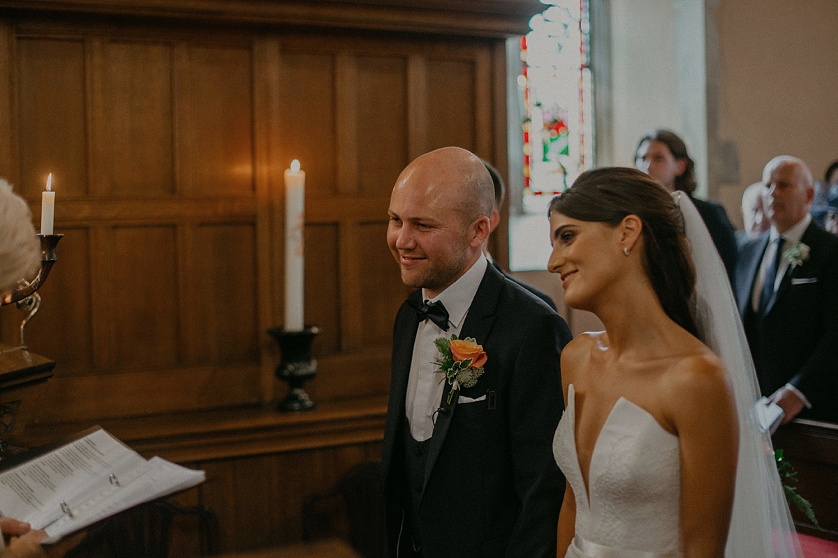 bride groom wedding church essex