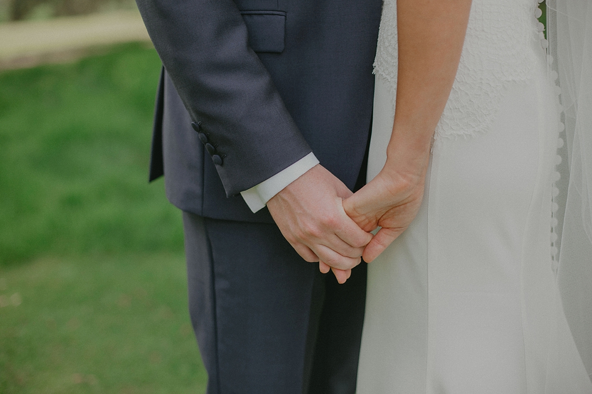 braxted park bride groom couple poses portrait holding hand portrait essex wedding photography