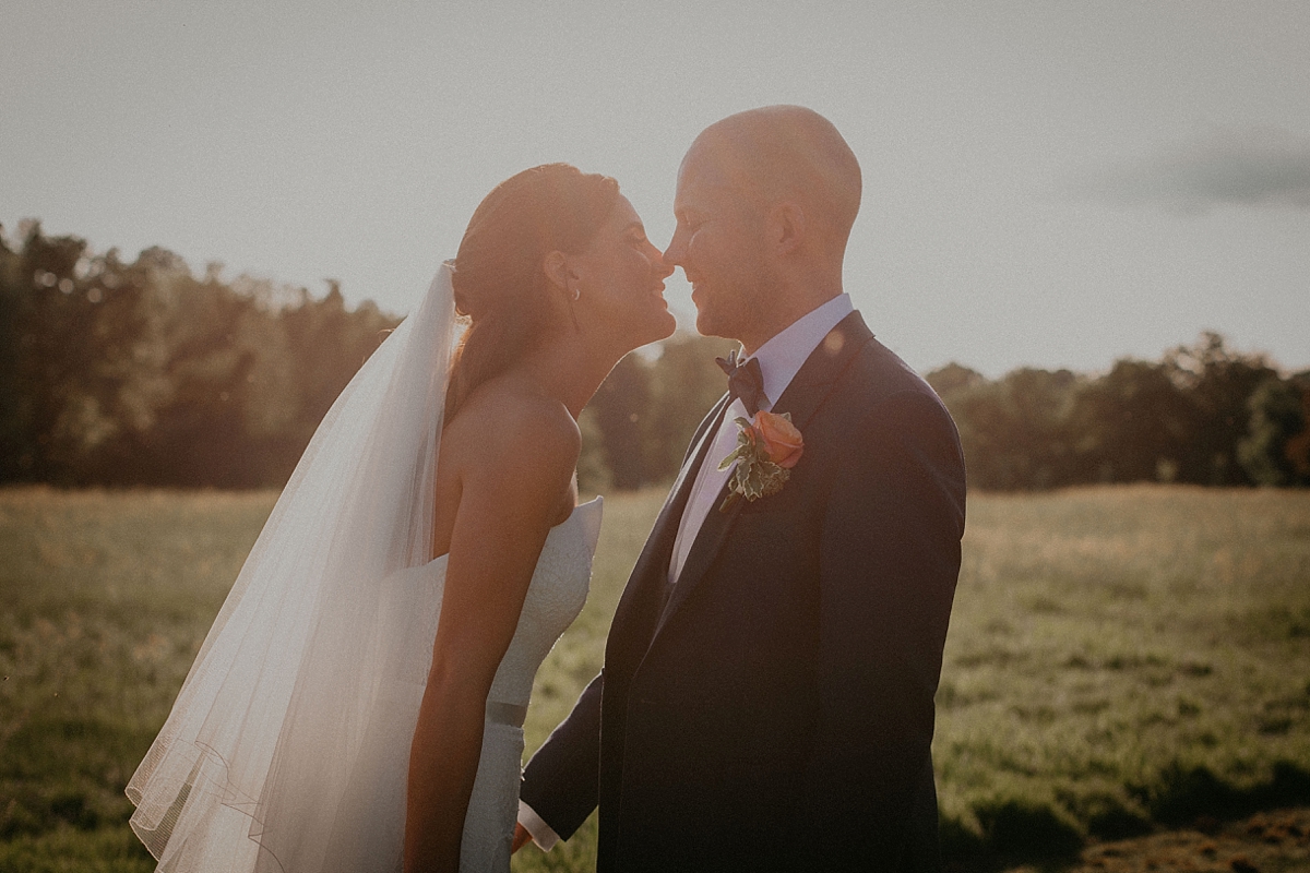 sunflare golden hour braxted park essex bride groom couple portrait photography