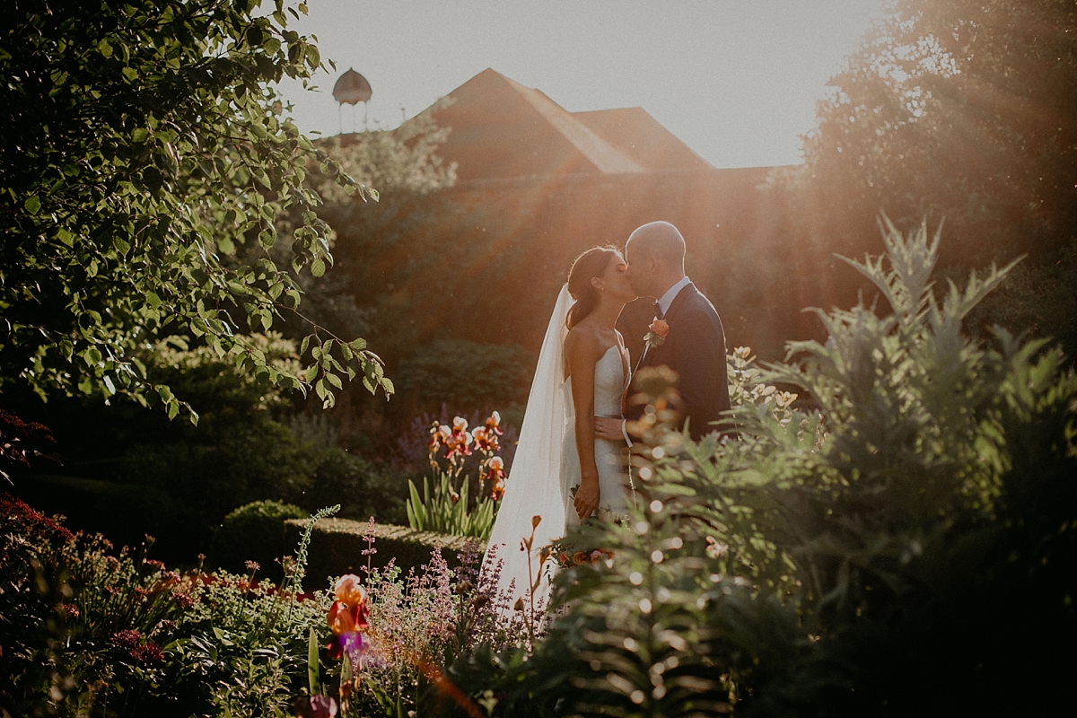 walled garden braxted park country house wedding