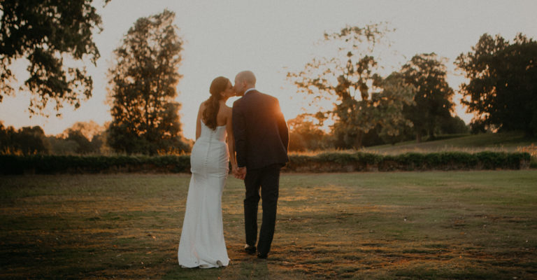 How to Capture Stunning Sunset Wedding Portraits