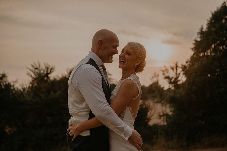 Emma and John’s sun-drenched Intimate Church Wedding