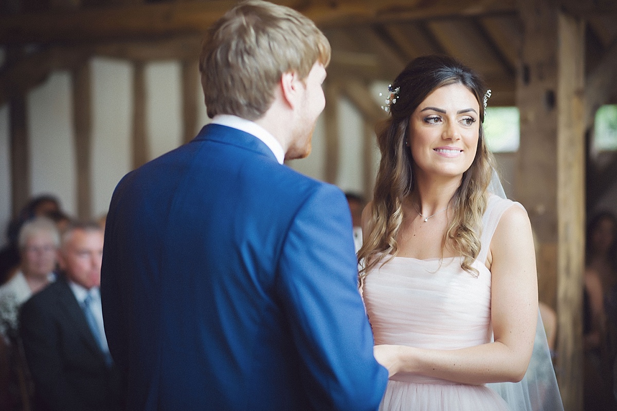 blake hall barn ceremony