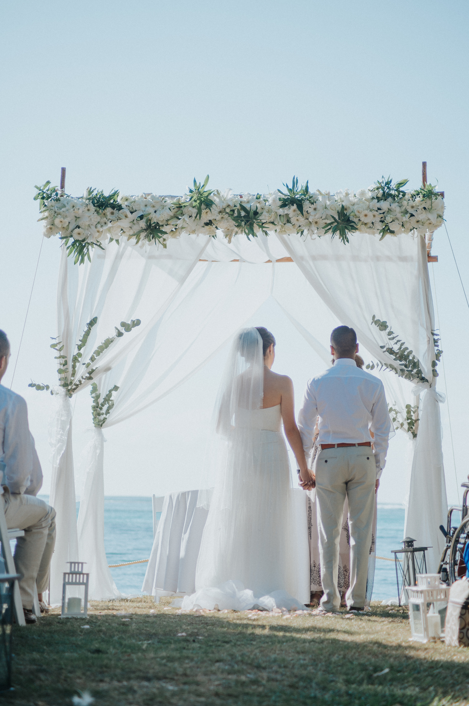 outdoor wedding mauritius