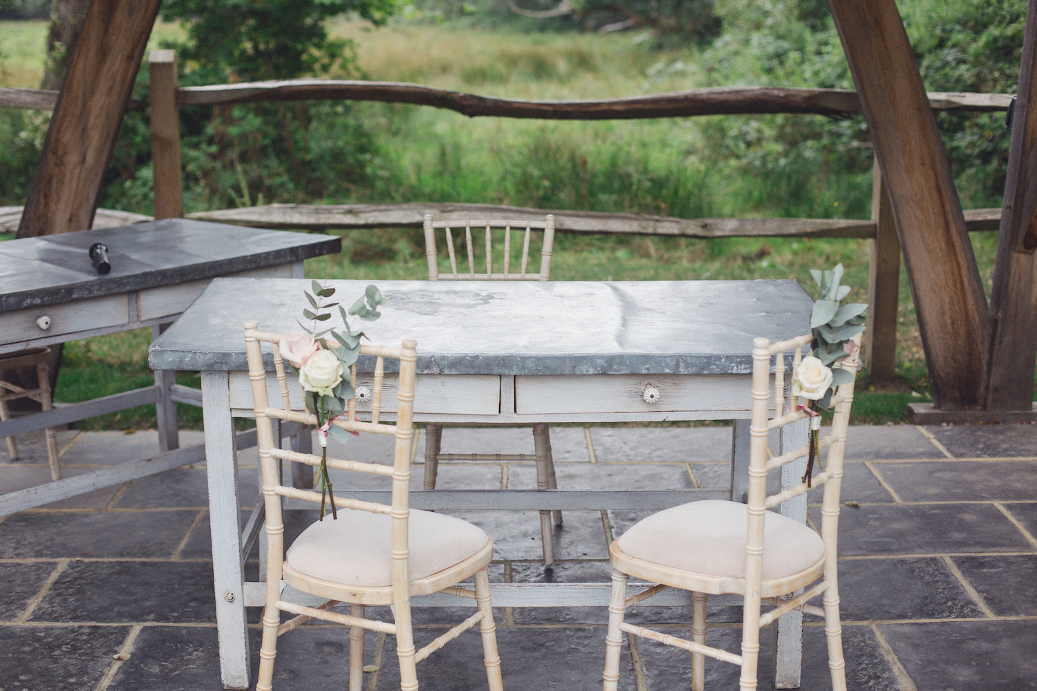 Millbridge Court outdoor wedding ceremony venue