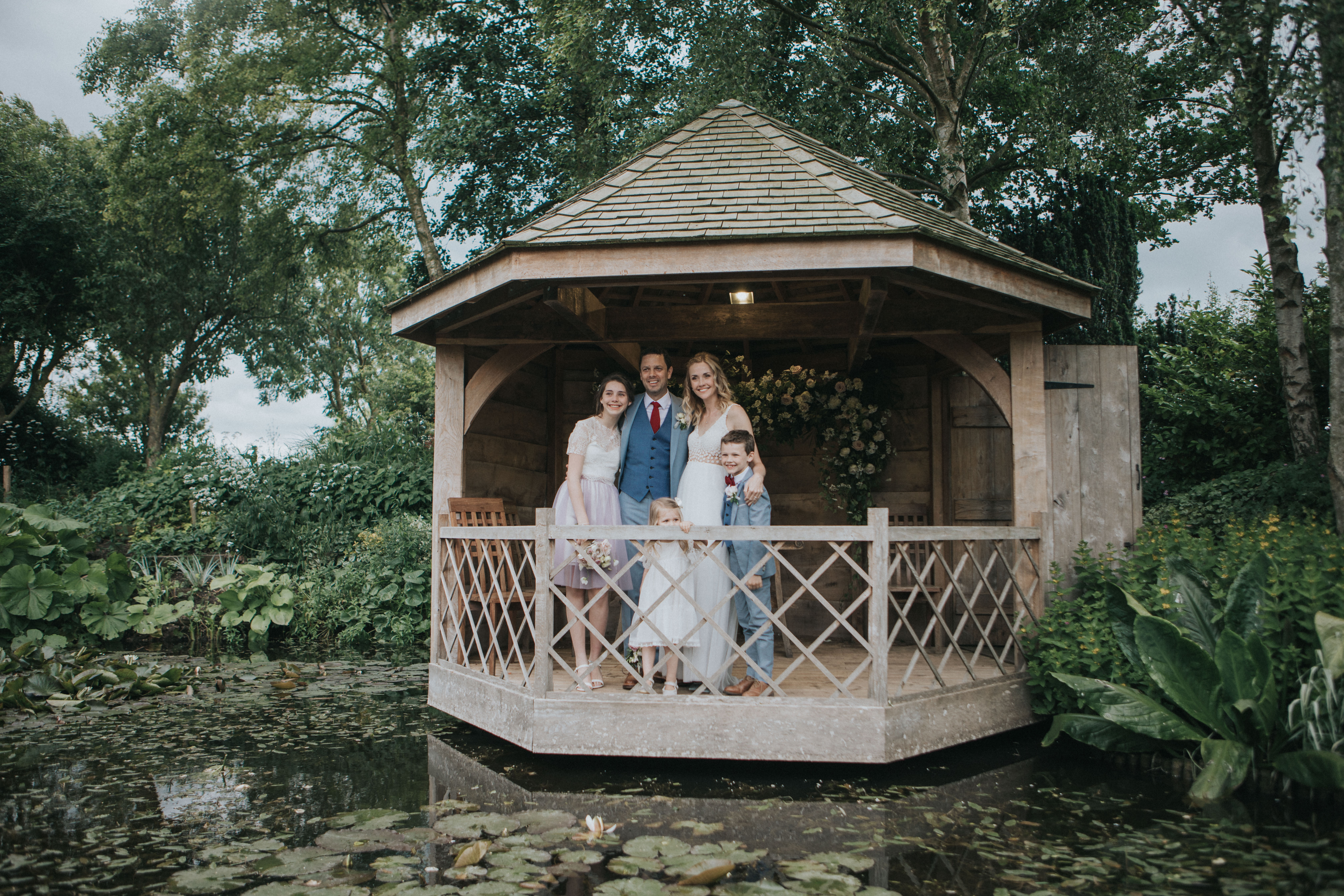 Outdoor wedding south farm