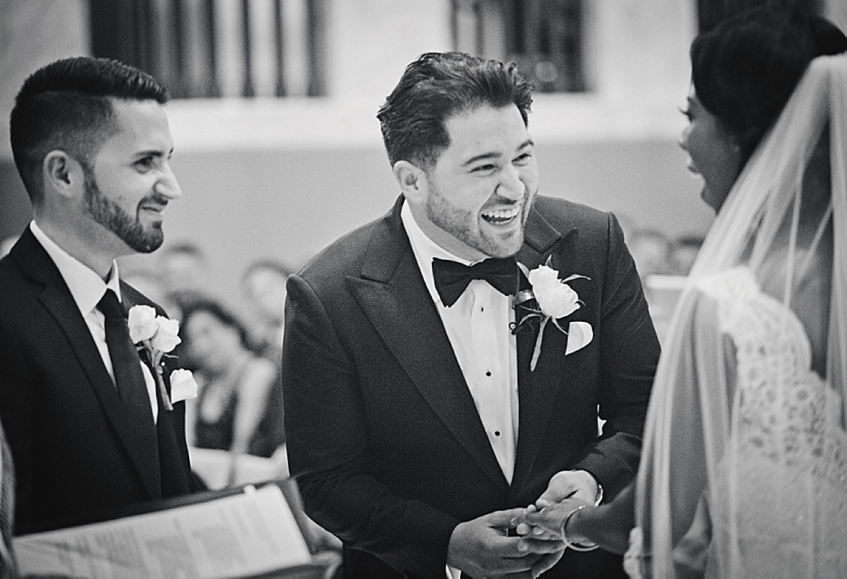 rosewood hotel rose gold luxury wedding bride groom service
