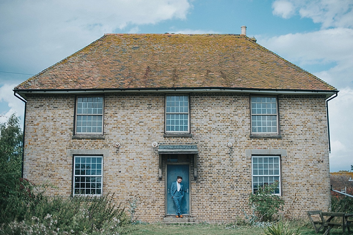 elmley nature reserve wedding photography groom
