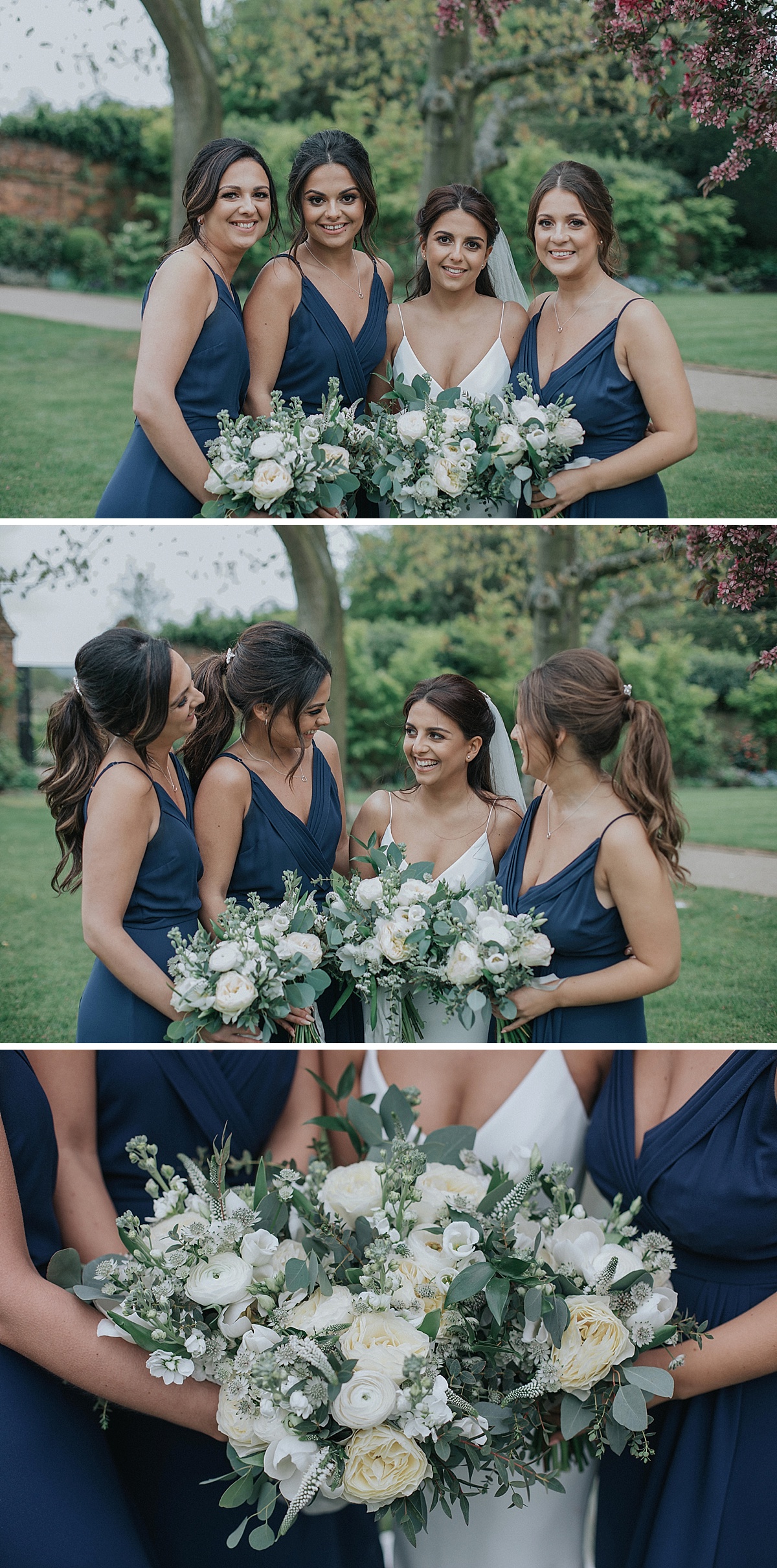 gaynes park wedding photography essex venue bridesmaids