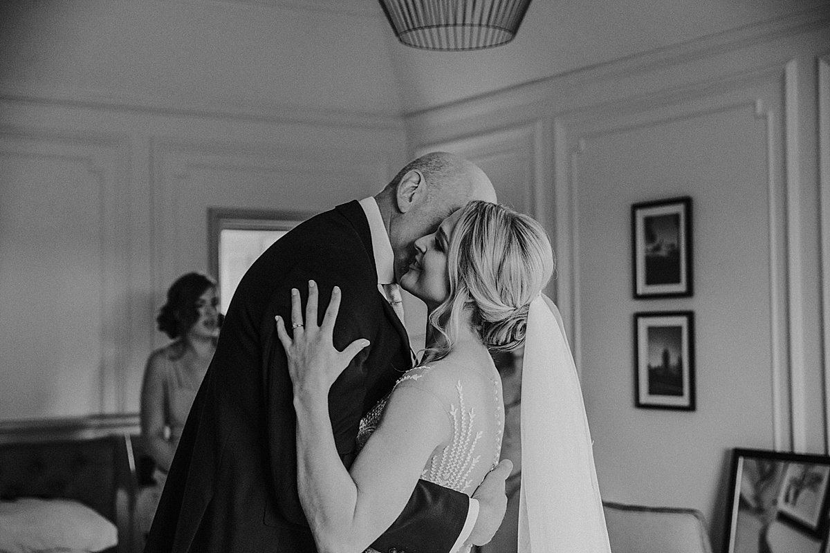 horsley towers wedding photography surrey photographer father of the bride