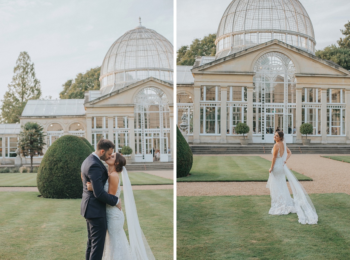 syon park bride groom wedding portraits photos