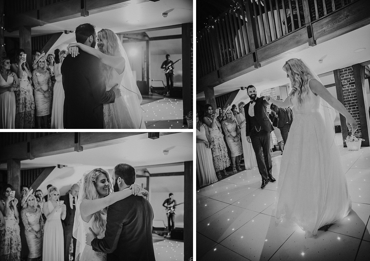 Gaynes park towie wedding danielle armstrong reality star first dance