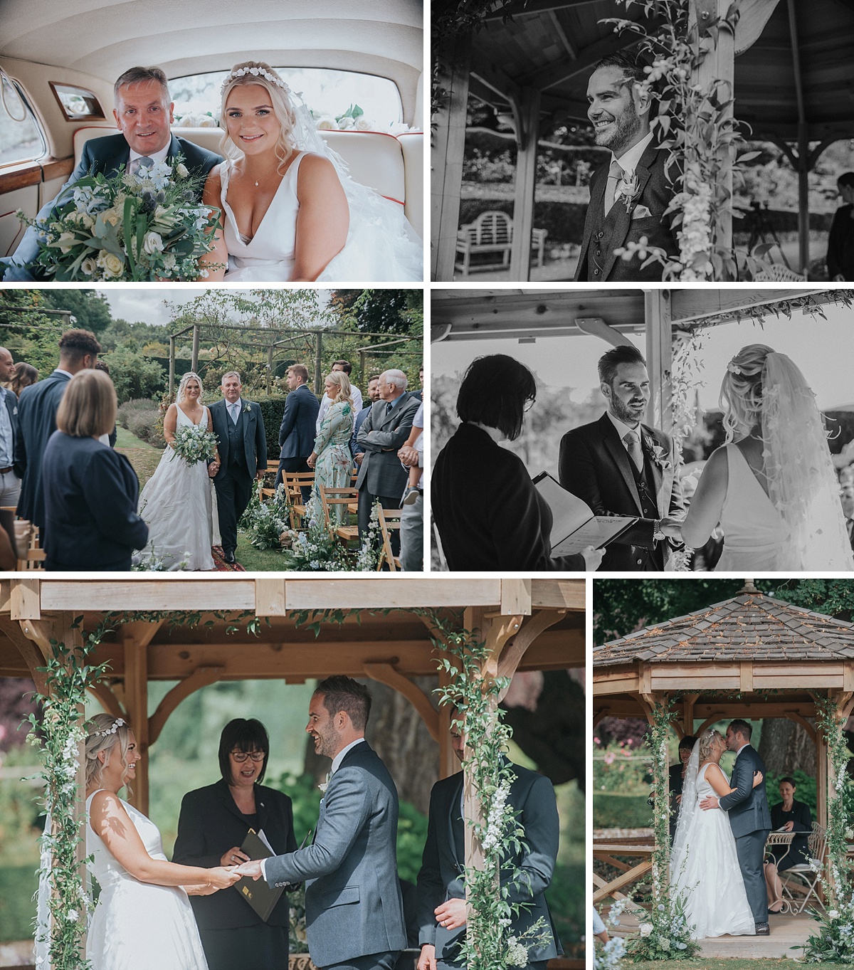 outdoor wedding nettlestead place kent