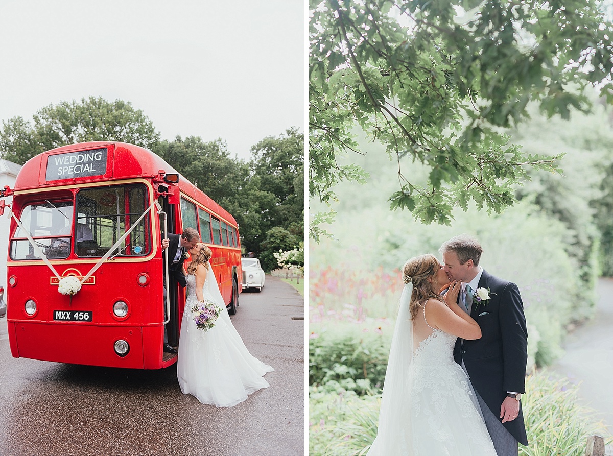 Pembroke Lodge wedding bus