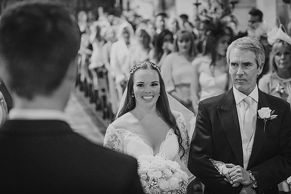 Surrey church wedding photography 
