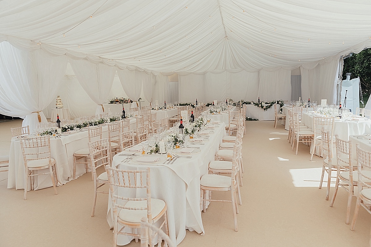 Garden Marquee wedding photography