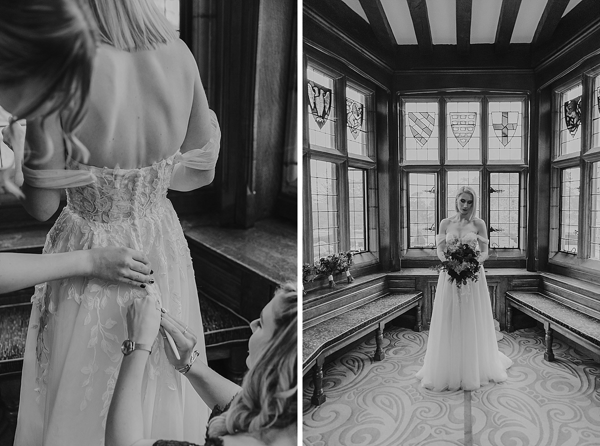 Fanhams Hall wedding