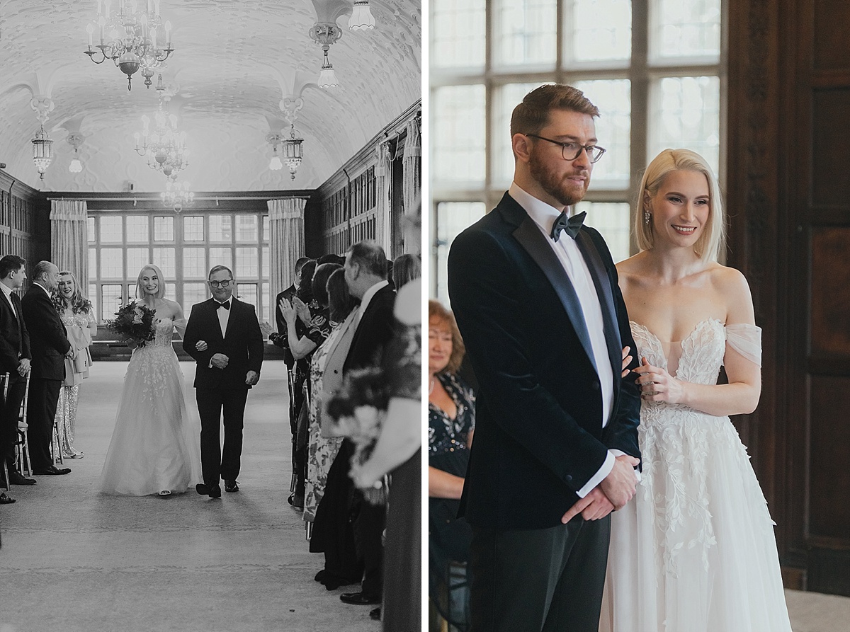 Fanhams Hall wedding
