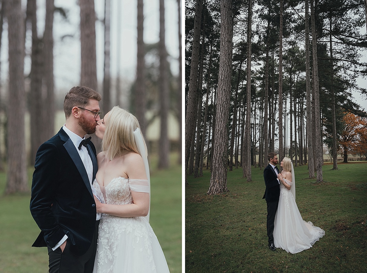 Fanhams Hall wedding