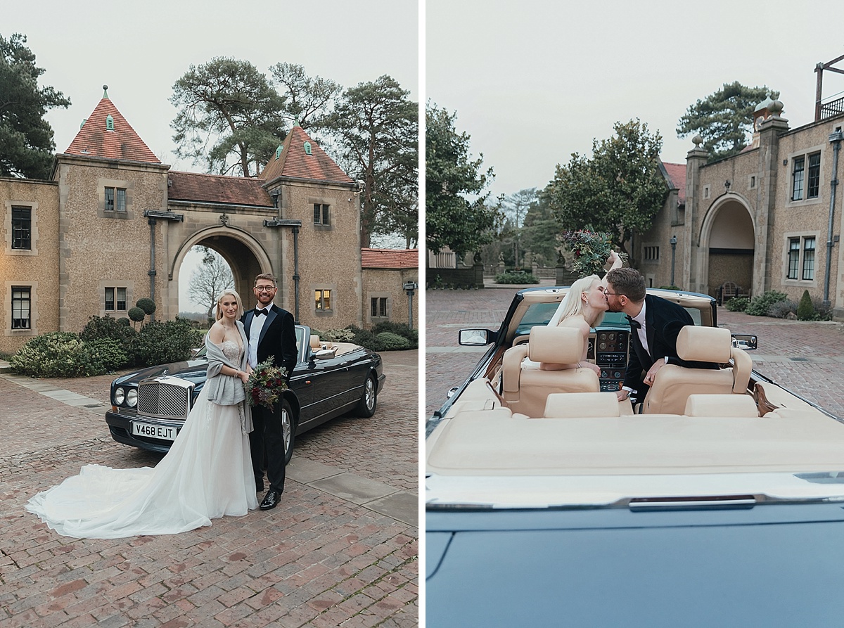 Fanhams Hall wedding