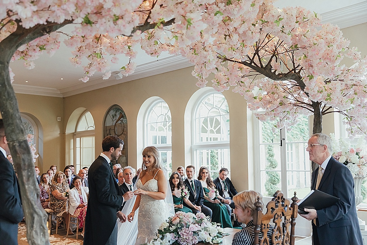 Autumn braxted Park wedding