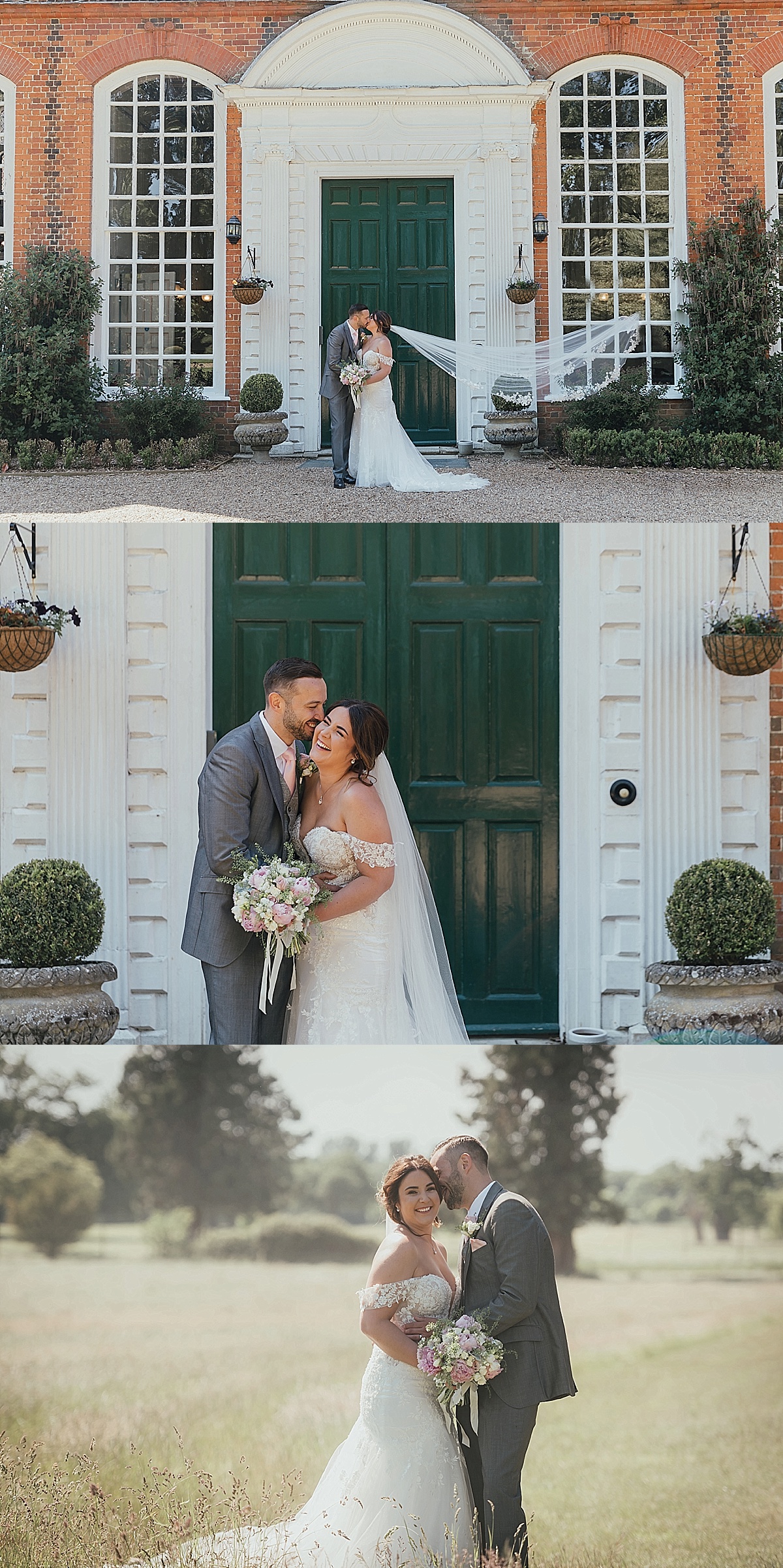 gosfield hall summer wedding