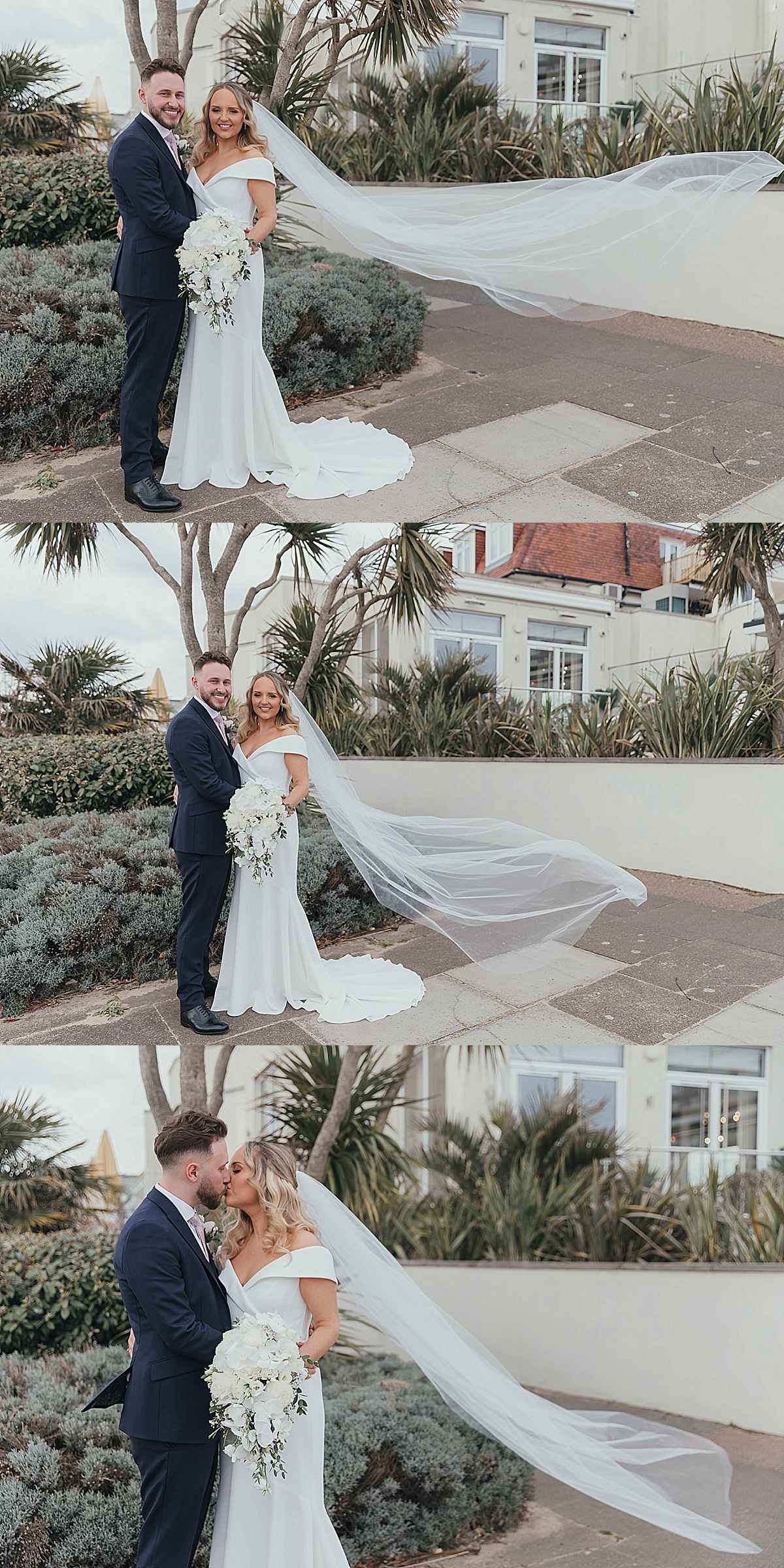 Roslin Beach wedding photography