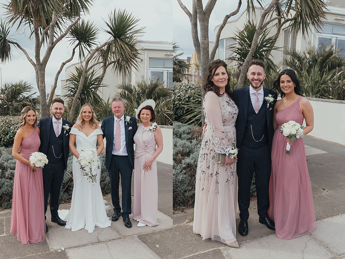 Roslin Beach wedding photography