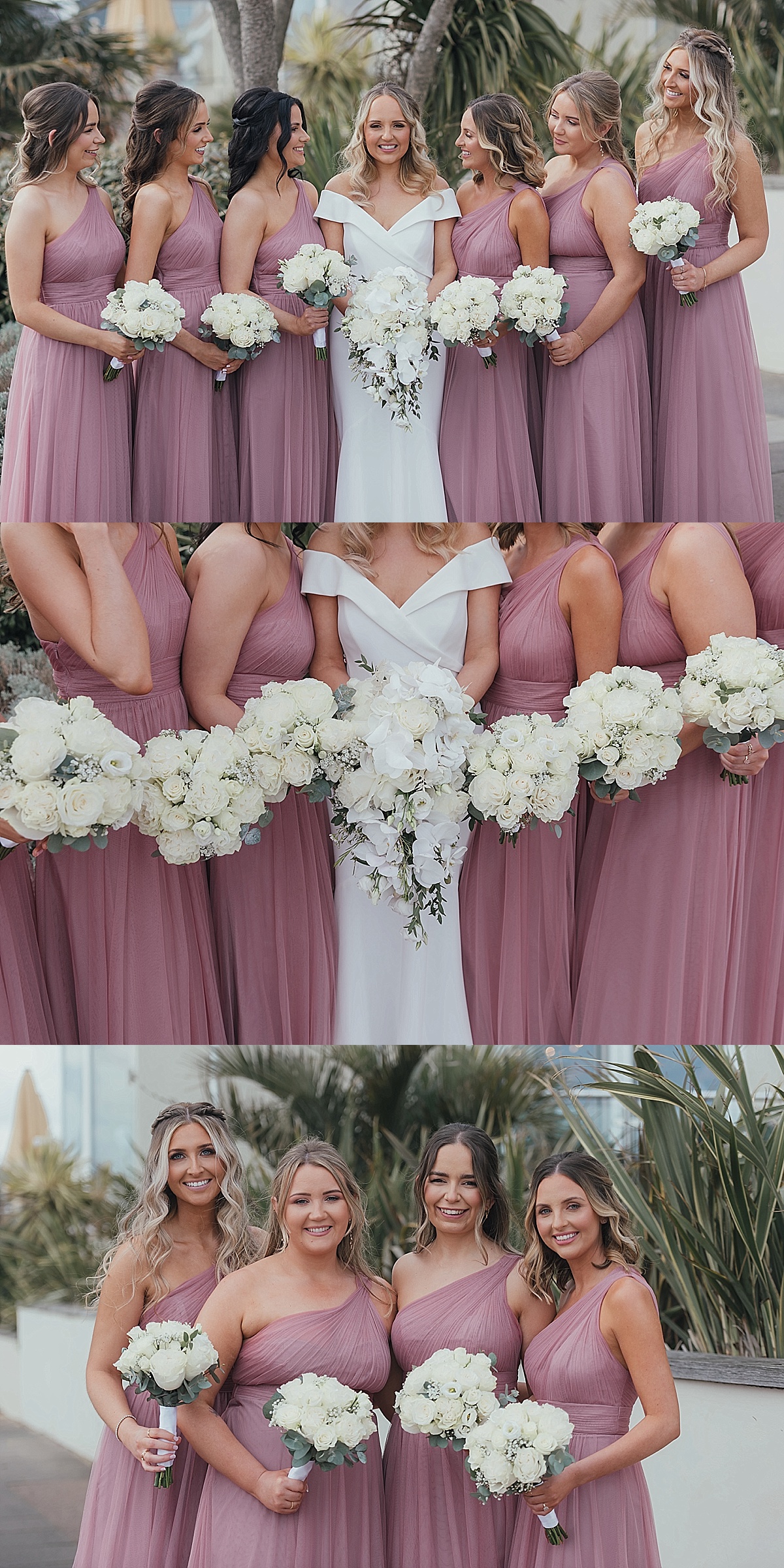 Roslin Beach wedding photography