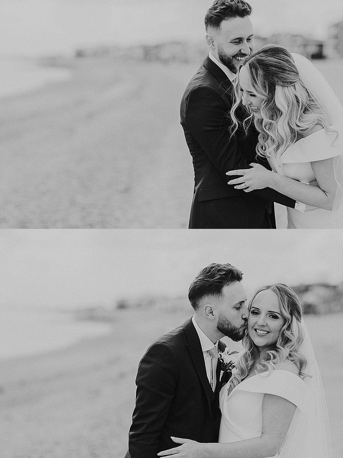 Roslin Beach wedding photography