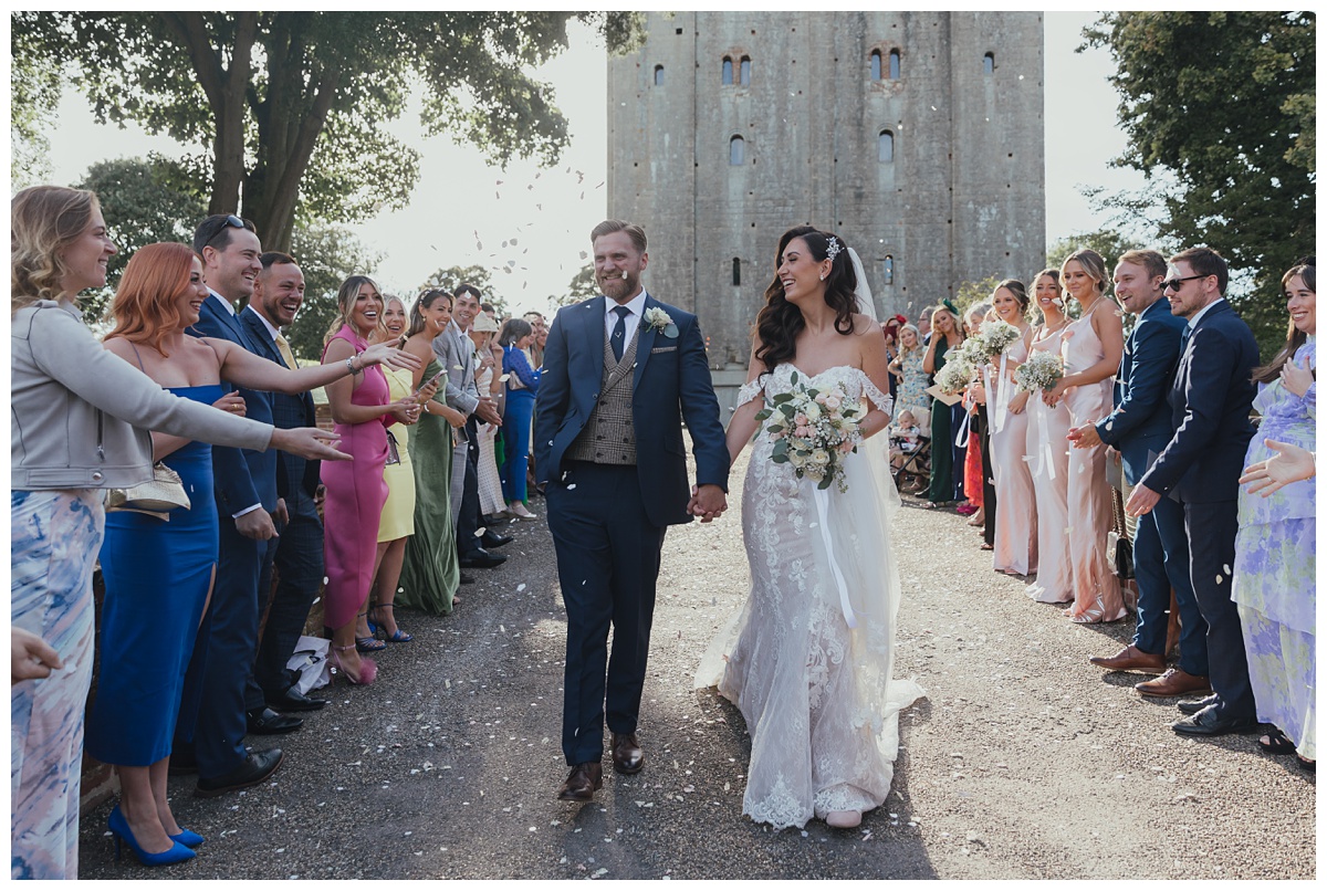 Hedingham Castle wedding