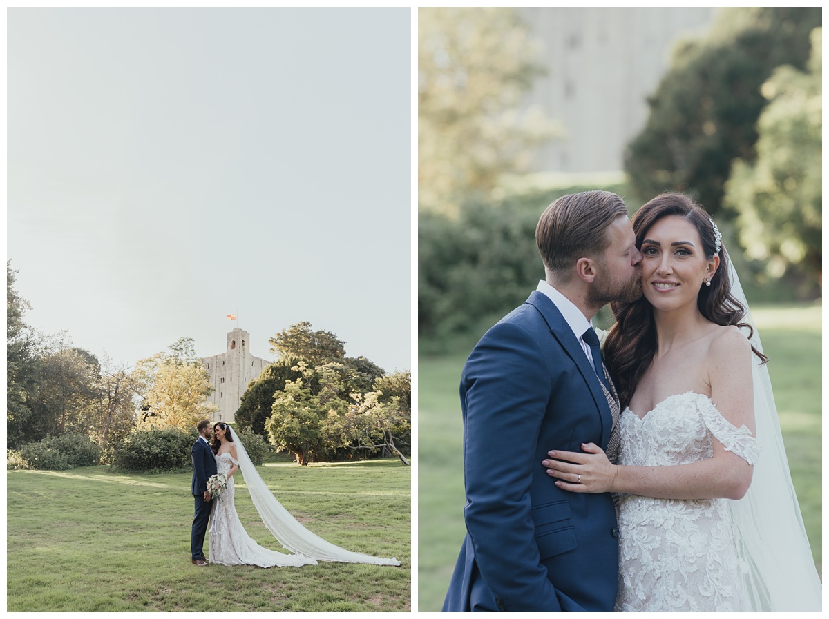 Hedingham Castle wedding