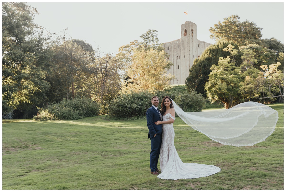 Hedingham Castle wedding