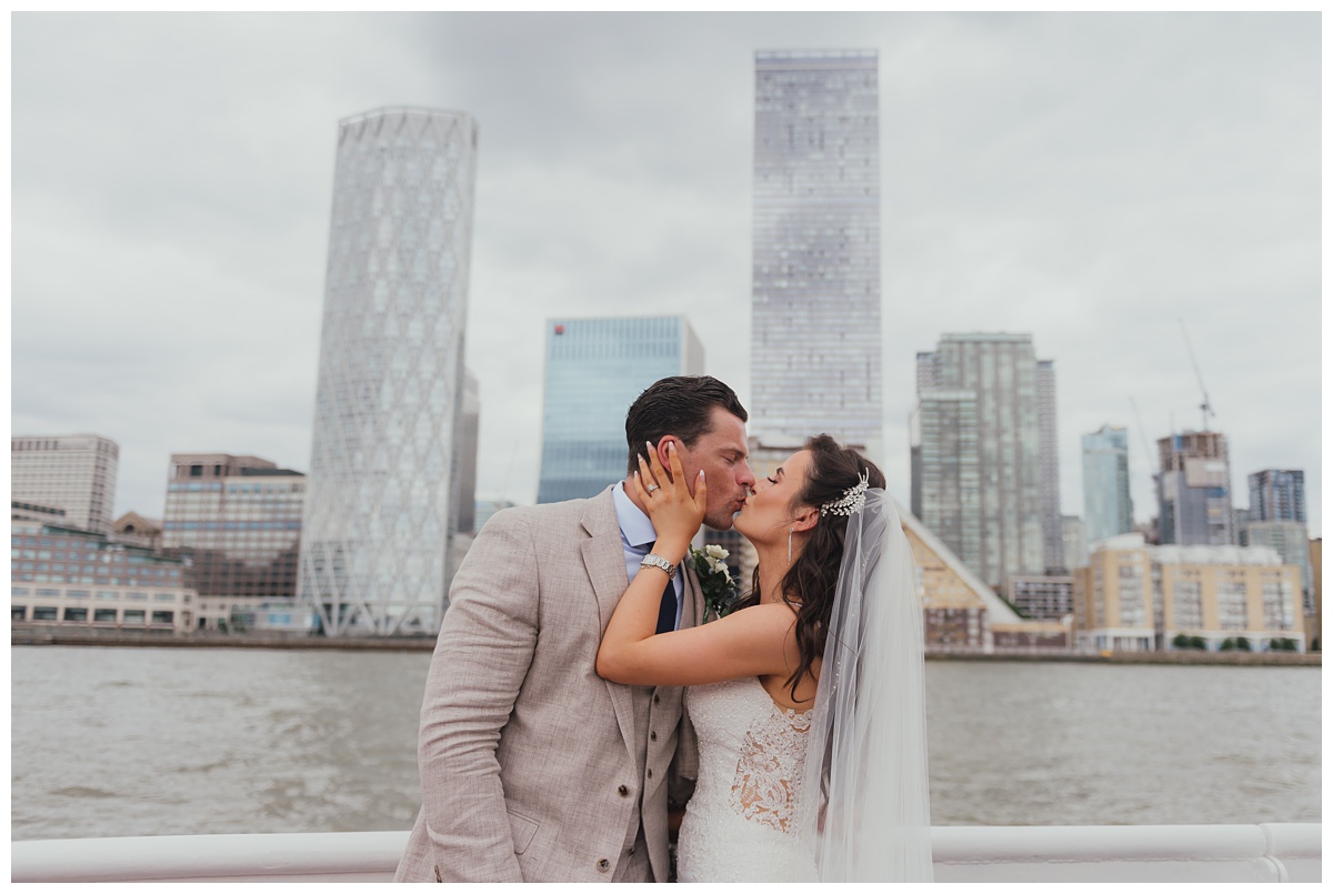 Trinity Buoy wharf wedding photographer