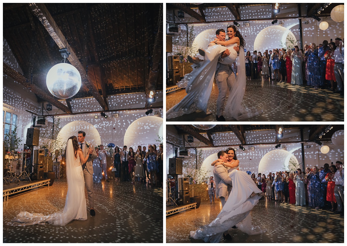 Trinity Buoy wharf wedding photography