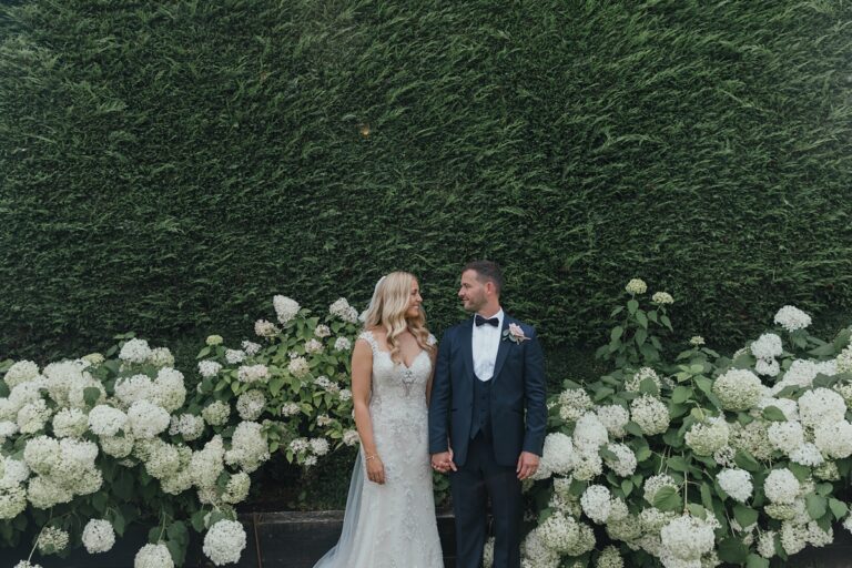 Gaynes Park wedding in August
