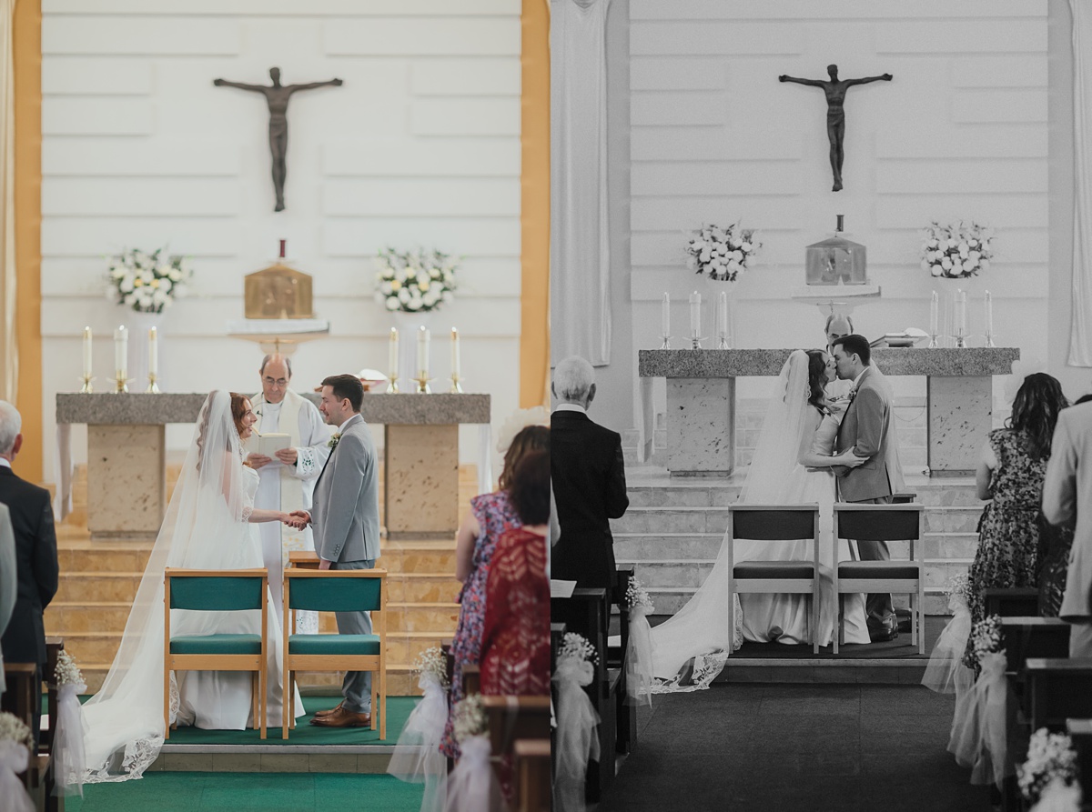 Surrey church wedding