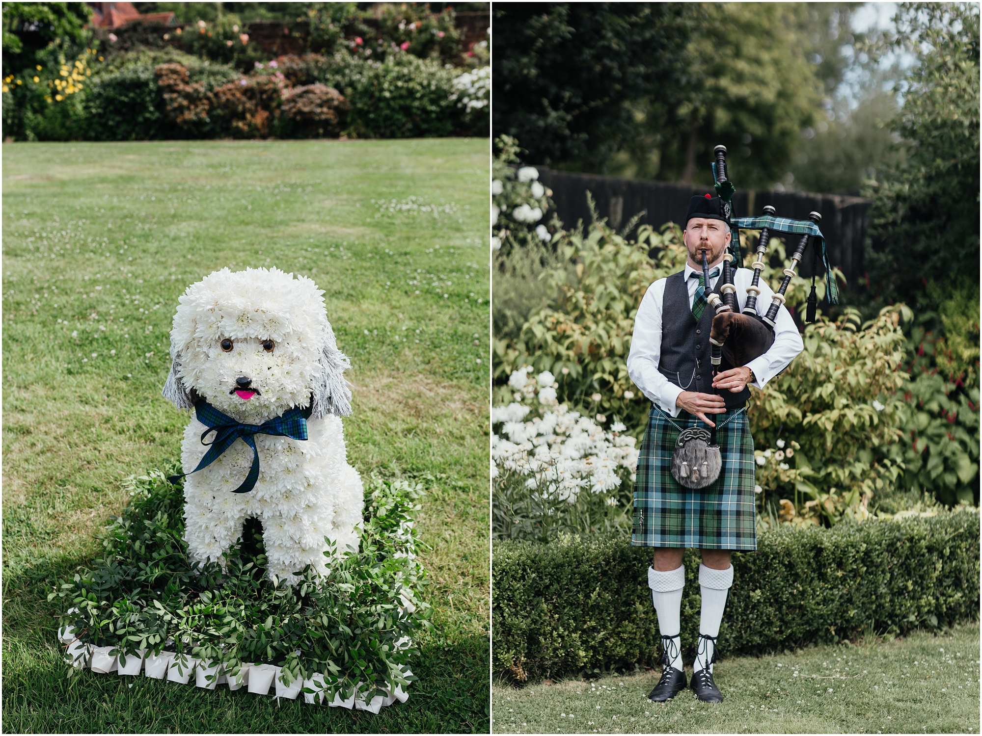 Scottish Inspired Gaynes Park wedding