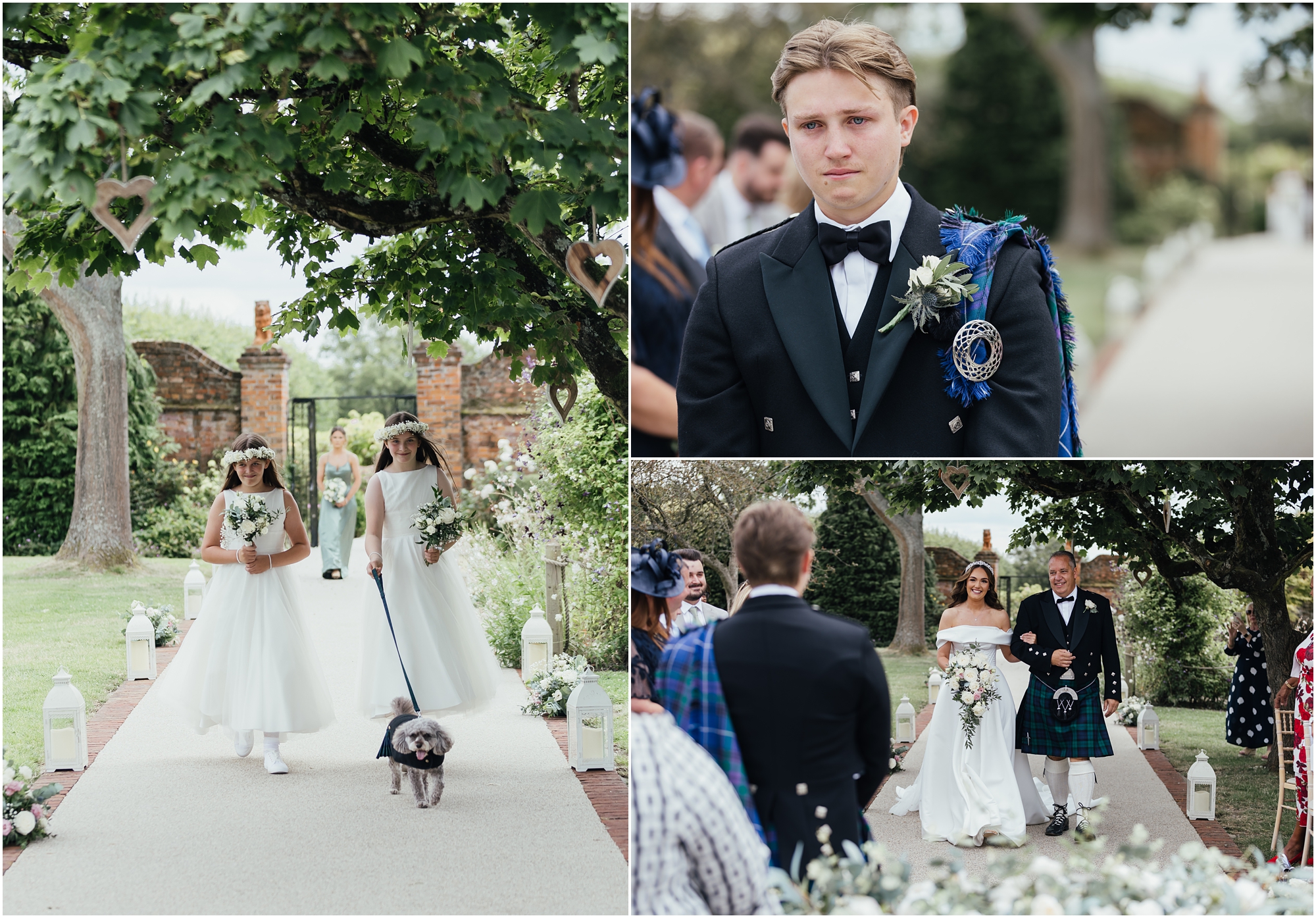 Scottish Inspired Gaynes Park wedding