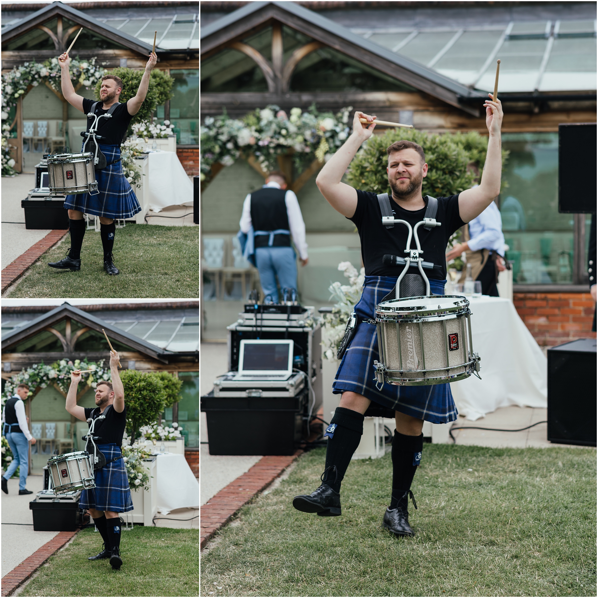 Scottish Inspired Gaynes Park wedding